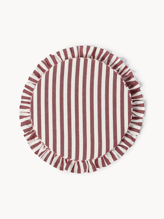 Striped Seat Cushions Ivette Set of 2
