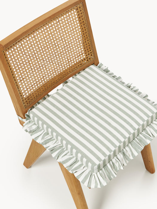 Striped Seat Cushions Ivette Set of 2