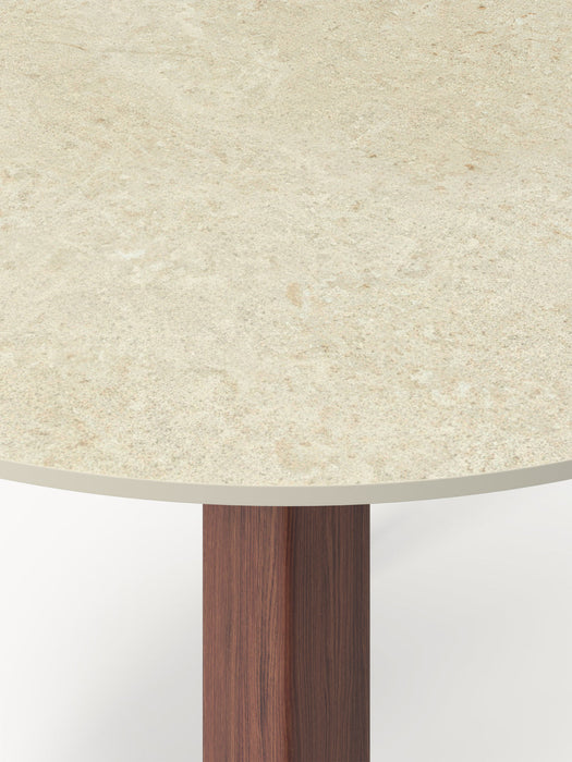 Jackson Round Travertine Effect Dining Table, in various sizes