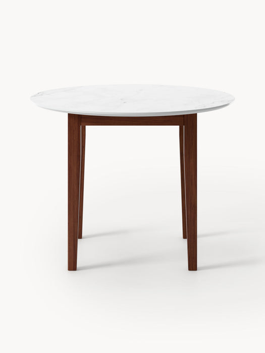 Jackson Round Marble Effect Dining Table, in various sizes