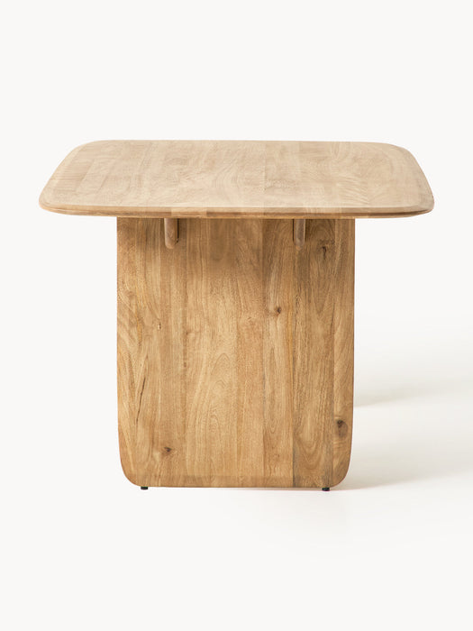 Kora Mango Wood Dining Table, in various sizes