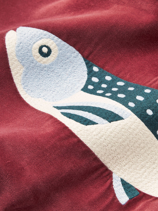 Cushion Cover Triton with Fringes