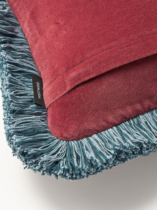 Triton Cushion Cover with Fringes