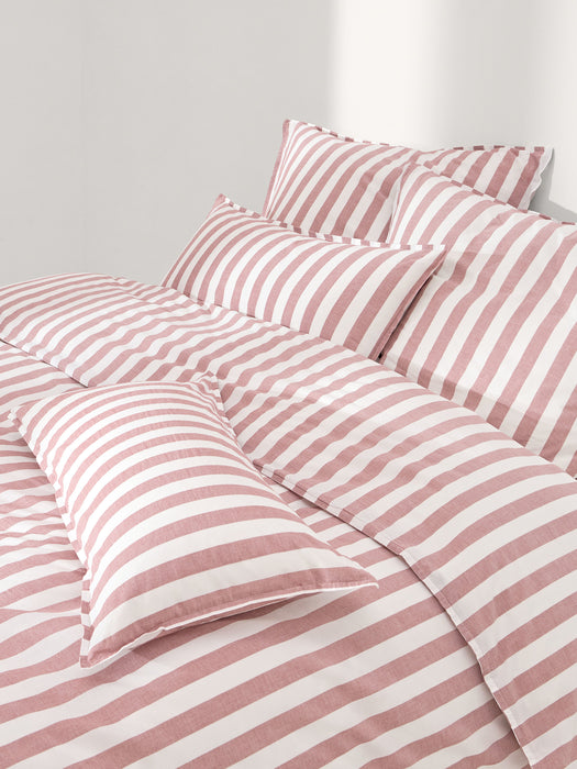 Striped Cotton Duvet Cover Diogo