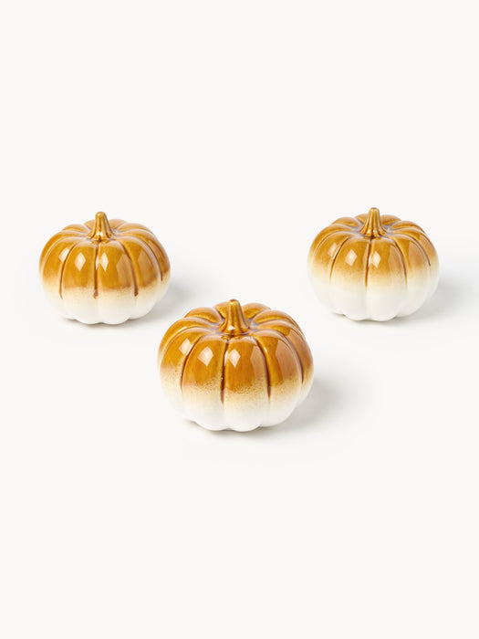 Pumpkin-Shaped Decorative Object Moranga H 10 cm