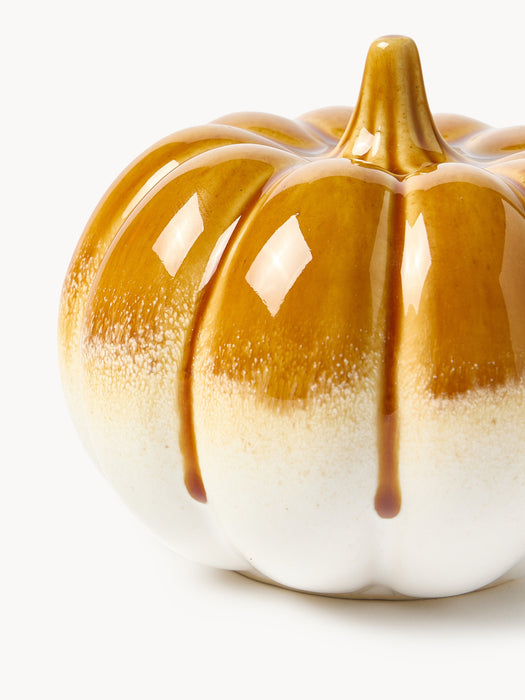 Pumpkin-Shaped Decorative Object Moranga H 10 cm