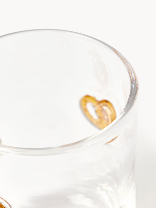 Mira Tumblers with Pretzel Motif, Set of 4