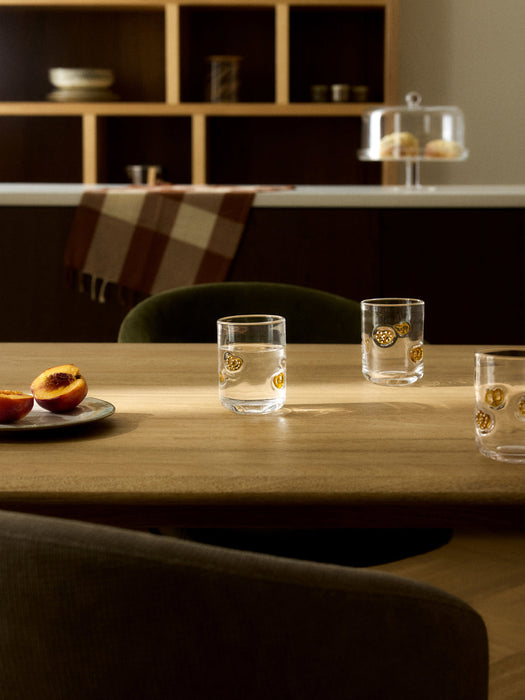 Mira Tumblers with Pretzel Motif, Set of 4