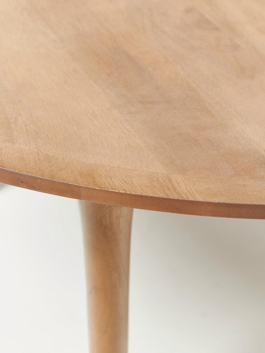 Jeani Round Mango Wood Coffee Table