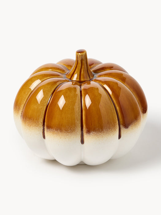Pumpkin-Shaped Decorative Object Moranga H 16 cm