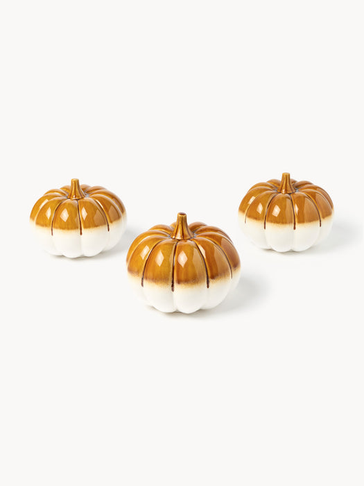 Pumpkin-Shaped Decorative Object Moranga H 16 cm