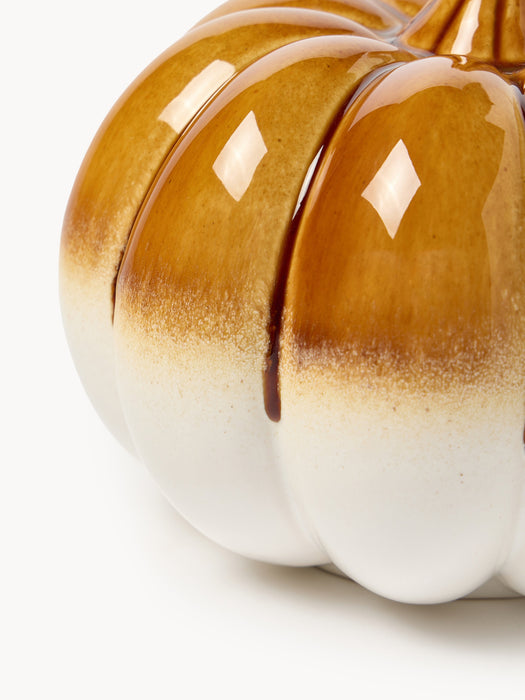 Pumpkin-Shaped Decorative Object Moranga H 16 cm