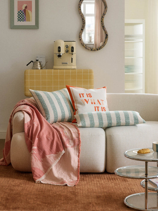Tyra Embroidered Cushion Cover