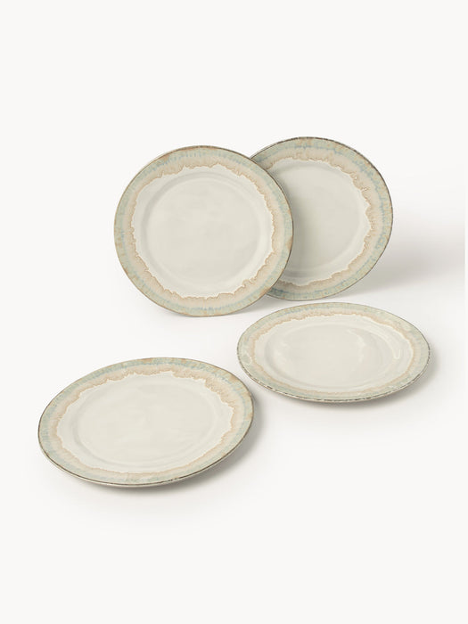 Myrtille Handmade Dinner Plates, Set of 4