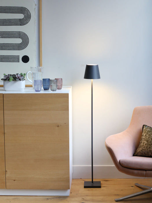 Poldina Pro L Dimmable LED Floor Lamp, Height-Adjustable