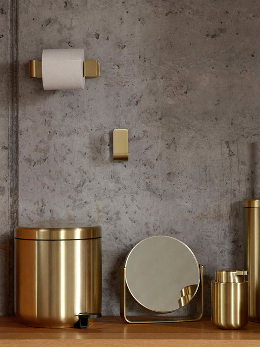Ume Stainless Steel Bathroom Bin with Pedal Function
