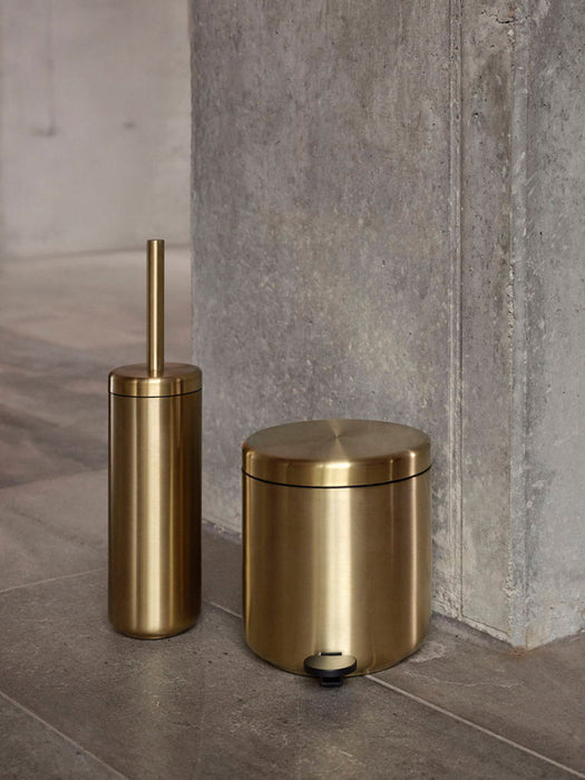 Ume Stainless Steel Bathroom Bin with Pedal Function