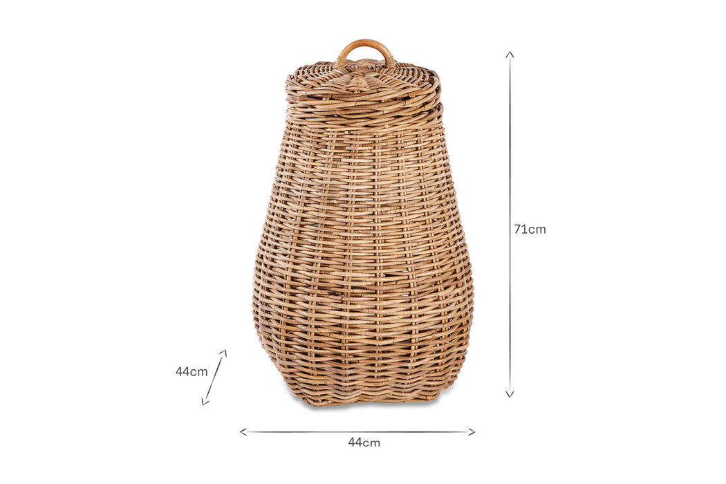 Amandi Rattan Laundry Bin