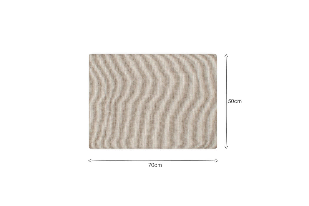 Borba Hemp & Cotton Housewife Pillowcases - Espresso