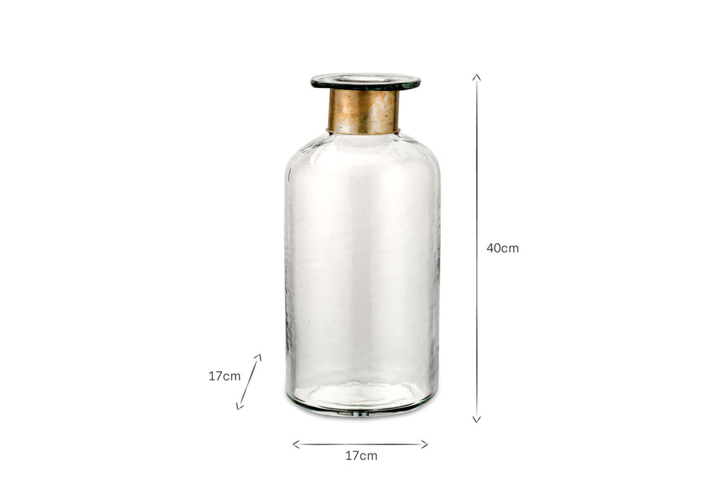 Chara Hammered Bottle - Hammered