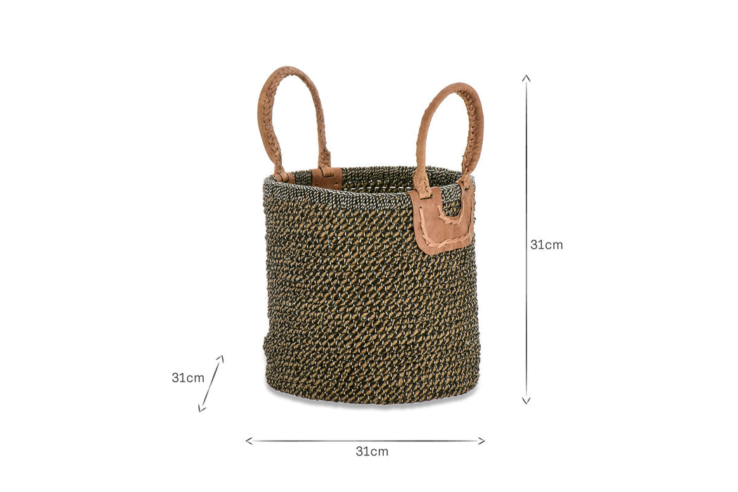 Indra Coil Basket Charcoal