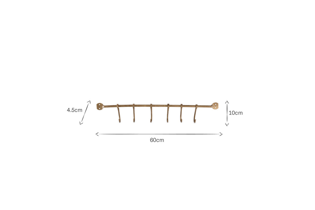 Ikoma Hook Set Antique Brass