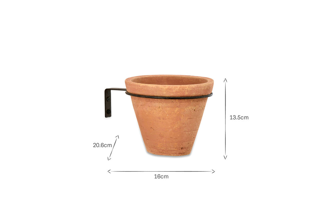 Jara Single Wall Hung Planter