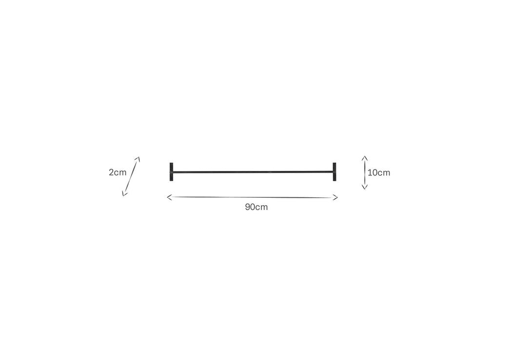 Laila Hanging Rail Iron