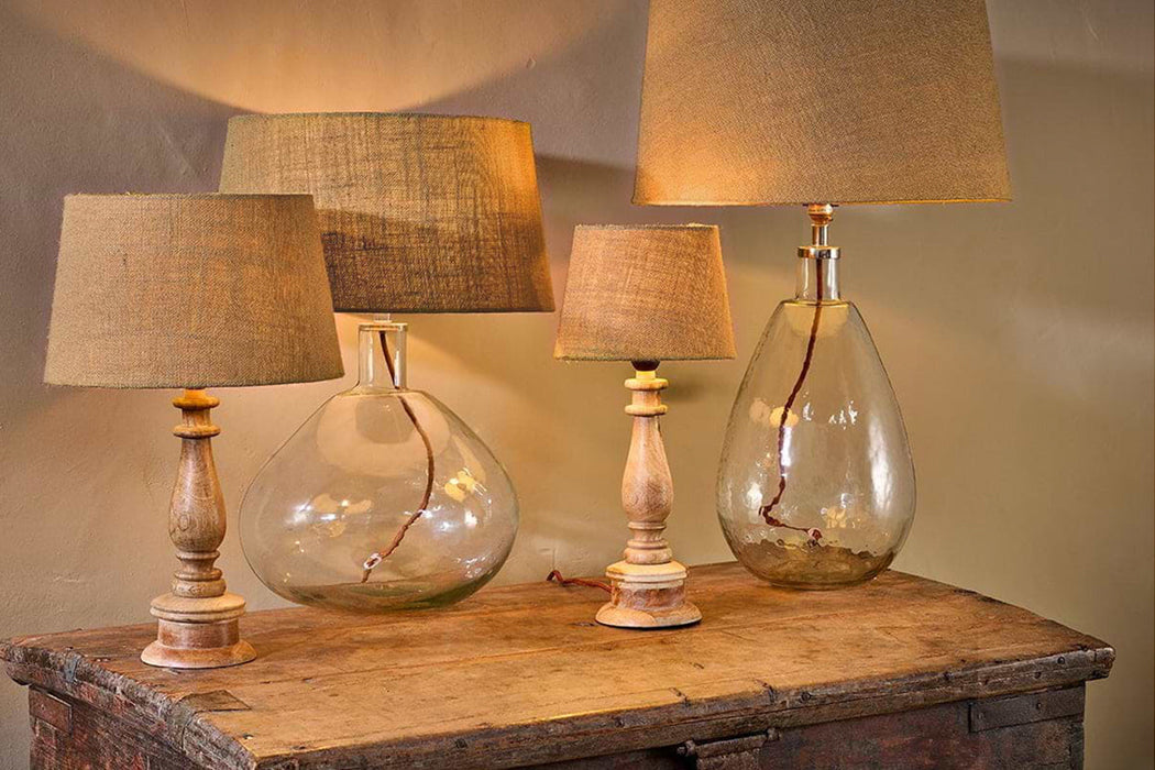 Dia Jute Lampshade Natural New