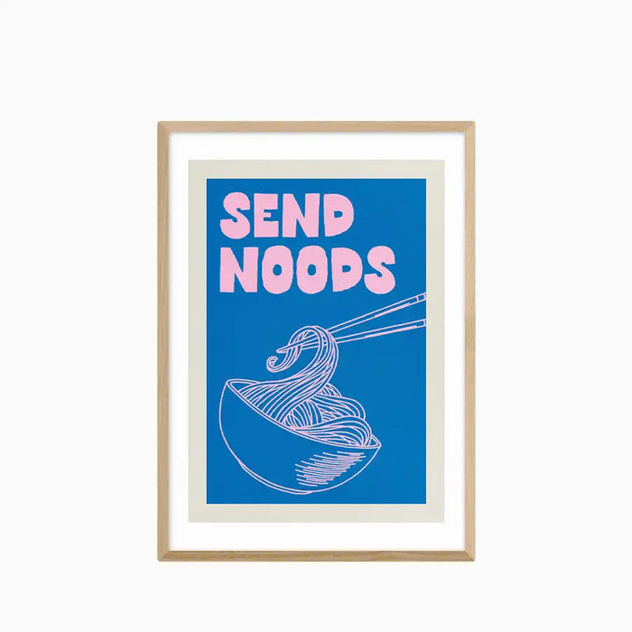 Send Noods Graphic Print