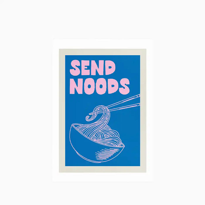 Send Noods Graphic Print