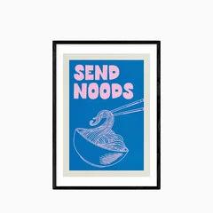 Send Noods Graphic Print