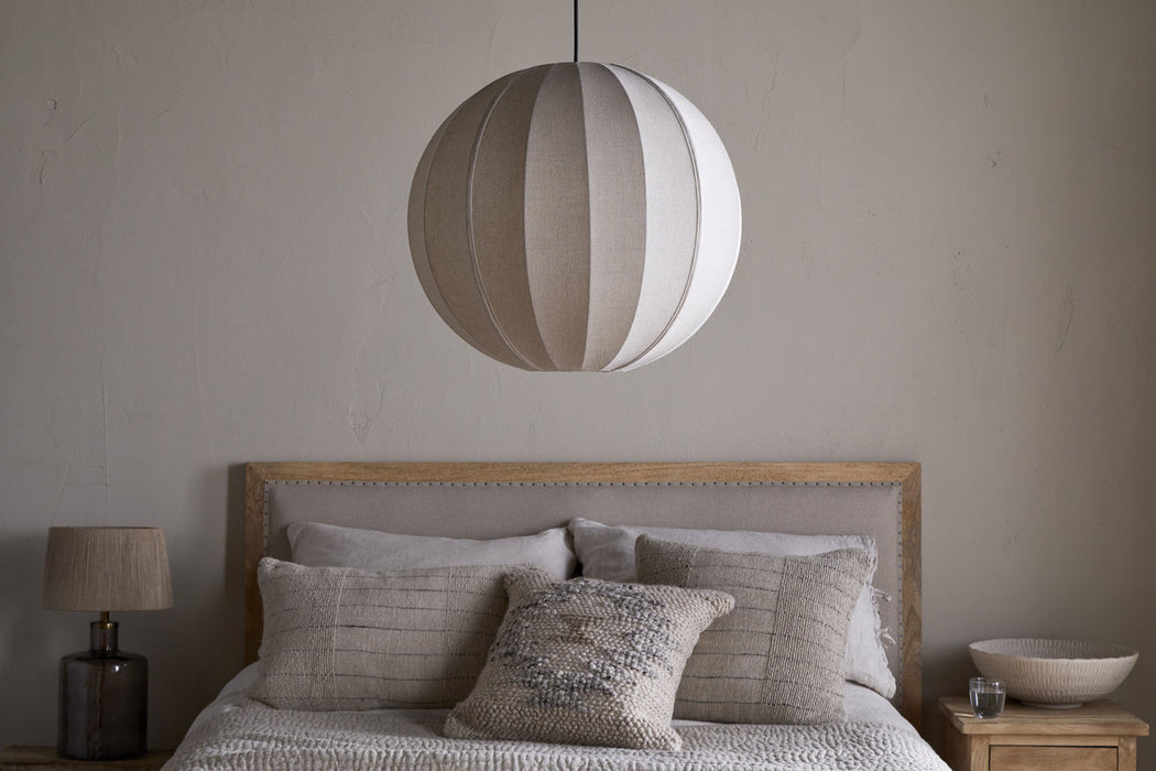 Dharini Linen Lampshade Natural