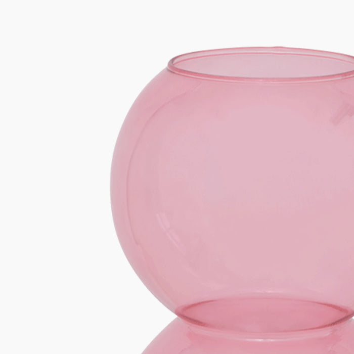 Mirren Recycled Glass Vase | Pink Lemonade