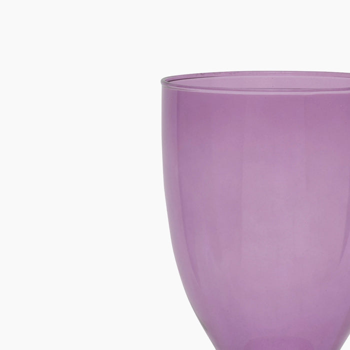 Viola Recycled Glass Vase | Deep Lilac