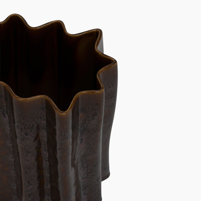 Rhys Plant Pot | Burnt Umber