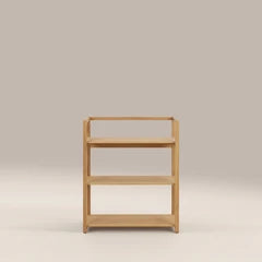 Albi Wooden Bookcase | Oak