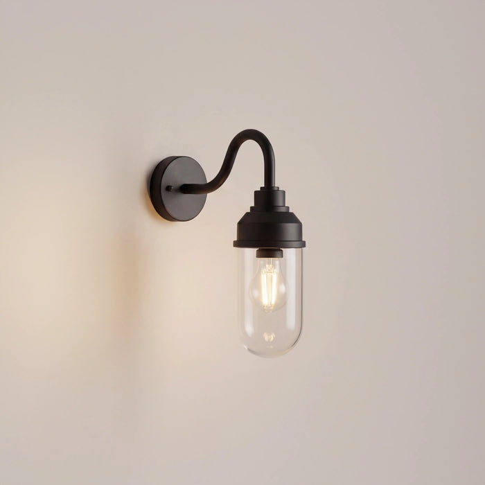 Dax Outdoor Wall Light Black