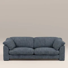 Renata 3 Seater Sofa | Midnight Blue Fabric