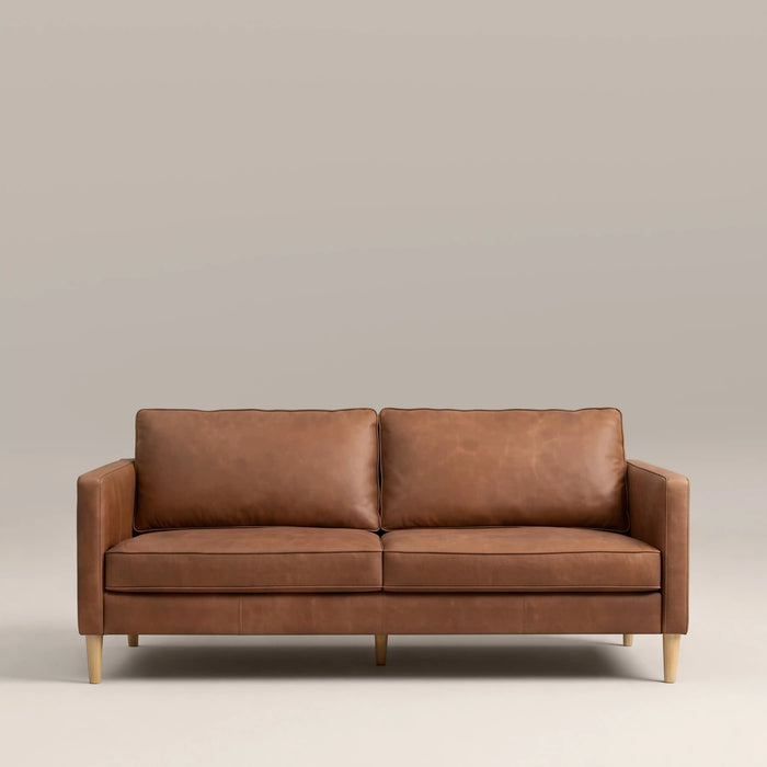 Sloane 3 Seater Sofa Vintage Tan Leather
