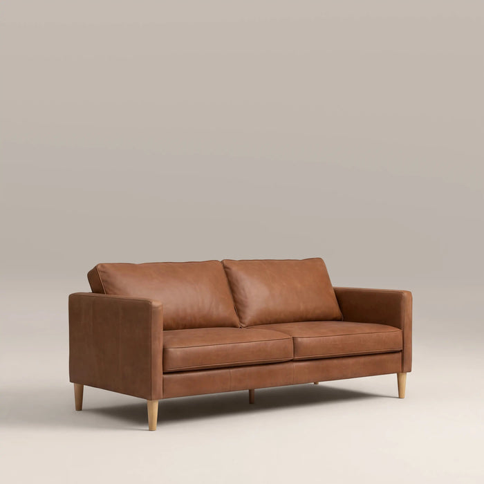 Sloane 3 Seater Sofa Vintage Tan Leather