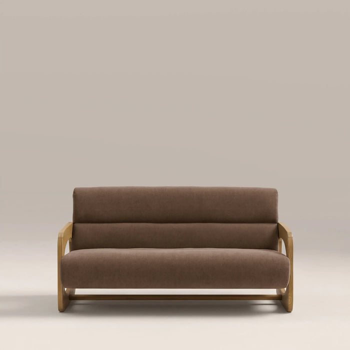 Tosca 3 Seater Sofa Sepia Brown Fabric