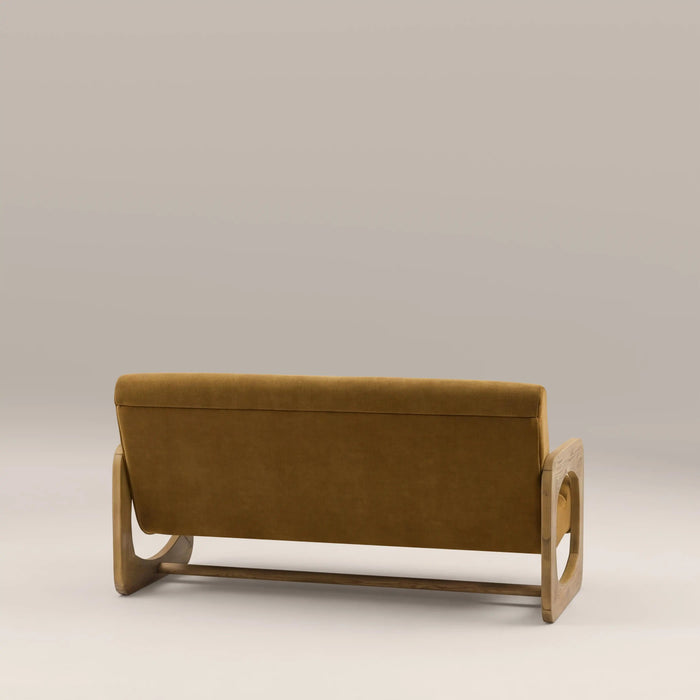 Tosca 3 Seater Sofa Golden Brown Fabric