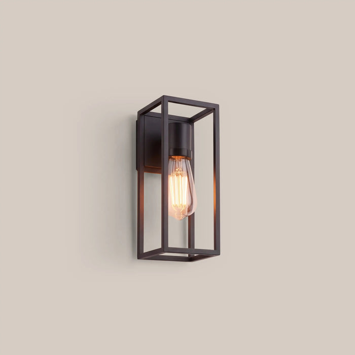 Stella Outdoor Wall Light Black