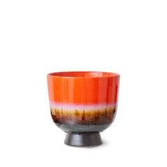 HKliving Retro Flower Pot | Cherry Red