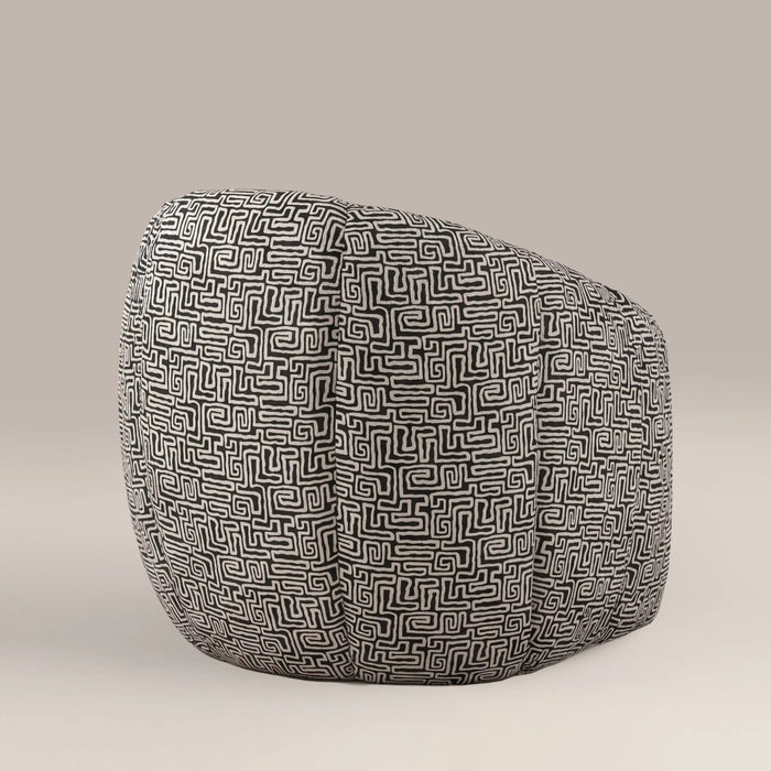 Sonny Accent Chair Monochrome Fabric