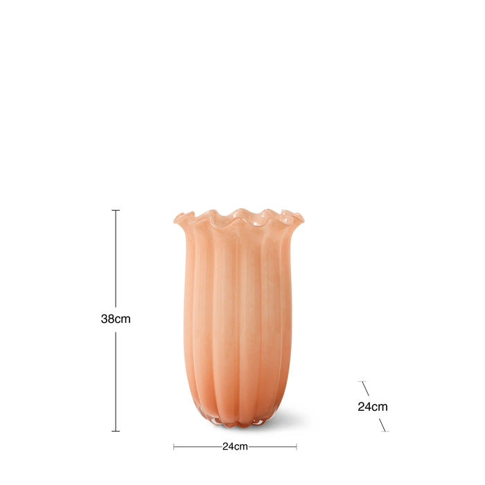 HKliving High Vase Peach