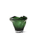 HKliving Folded Mid Vase | Emerald