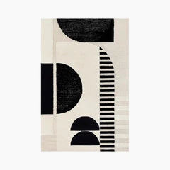 Archer Hand Tufted Wool Rug | Black
