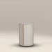 Suvi Right Round Bedside Table | Ivory